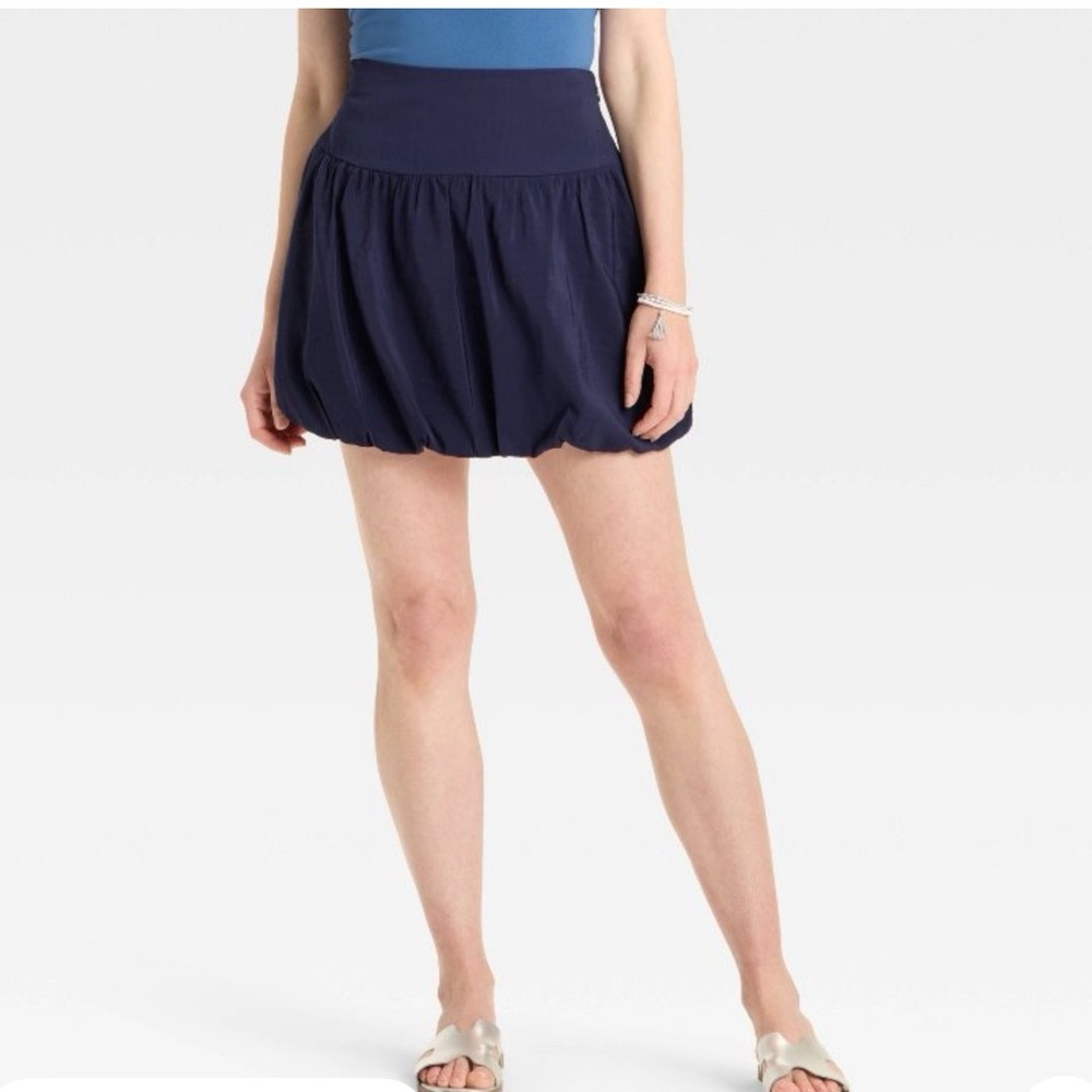 a new day Navy Midi Skirt